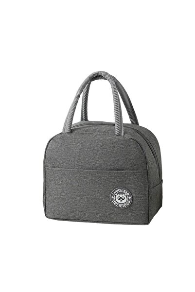 Flippy Thermal Lunch Bag, Flippy, Multifunctional, Compartmented, Waterproof, 22x14x19 cm, Gray