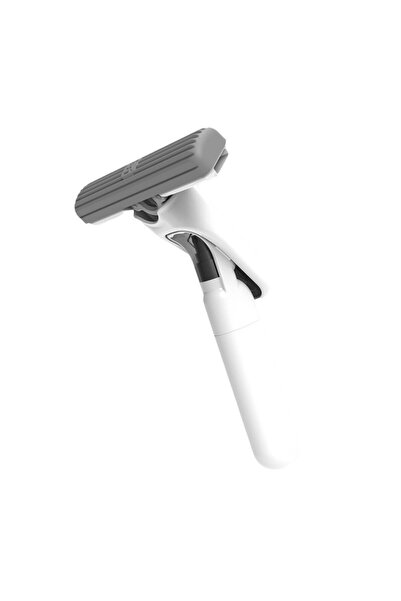 Flippy Mop plat cu pulverizator, Flippy, recipient pentru soluție de curățare a suprafețelor, 15,5 x 15,5 x 12,5 cm, alb