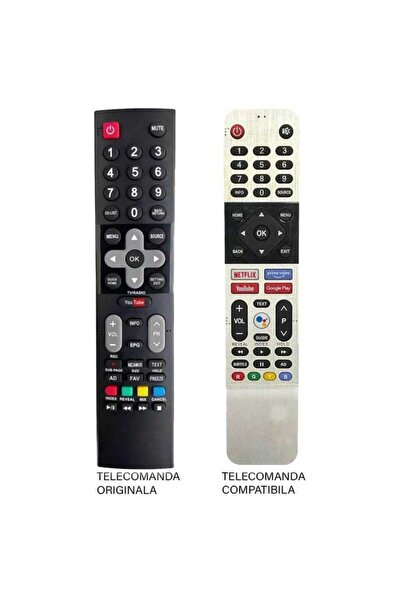 OEM Compatible remote control for Tesla 32S367BHS ER 1292-N MFY 1282 (362-2) TV