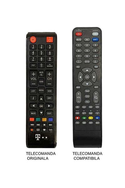 OEM Compatible remote control for Telekom receiver (452)