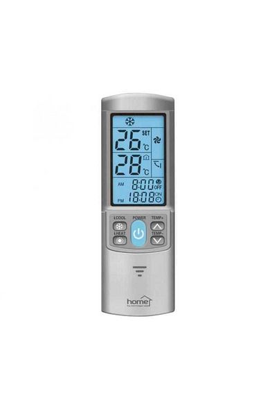 OEM Universal remote control for air conditioners 2000 codes silver HOME