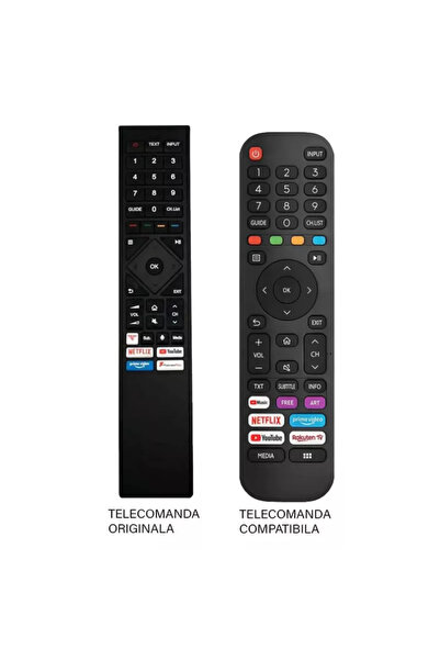 OEM Hisense TV remote control ERF3B72H compatible code ER9567 /MFY1159 (423-3)