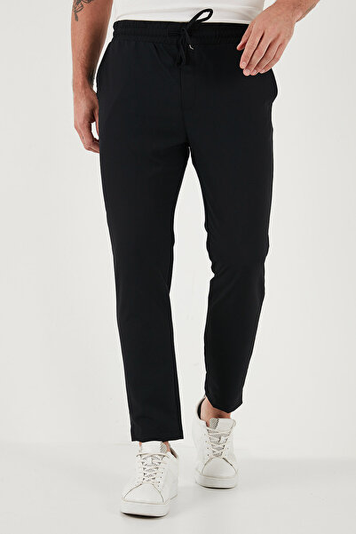 Buratti Stretch Regular Fit Normal Waist Straight Leg Jogger Pants Men's Trousers Cf25617801