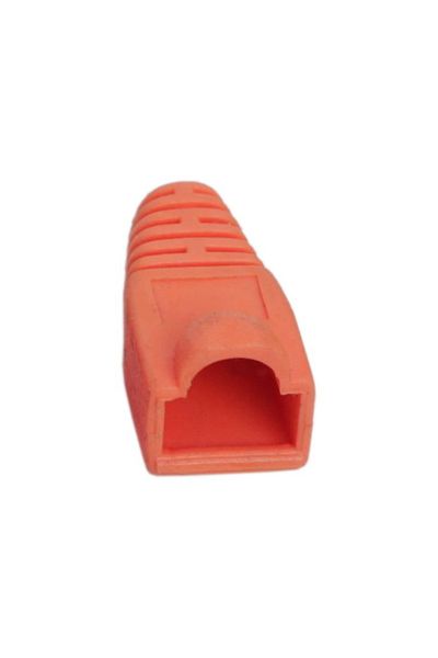 OEM RJ45 8p8c modular cable protection orange