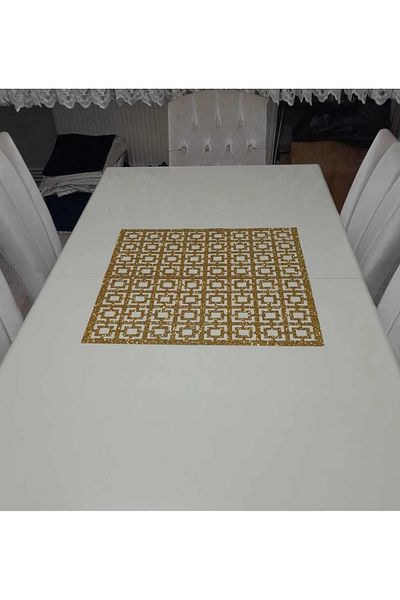 Şirin Hanem Coffee Table Cover Set Square Coffee Table Runneri, Nesting Cover