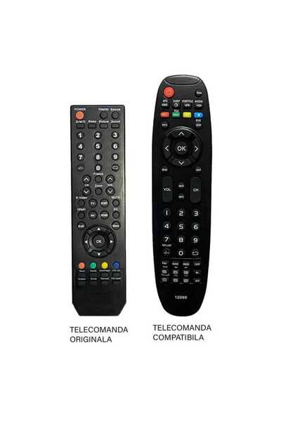 OEM Compatible remote control for Axen TV AX022LS-T2 code ER 1496 /MFY 1486 (23-1)
