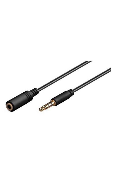goobay Удължителен кабел 4-пинов 3.5 мм стерео мъжки към 3.5 мм стерео женски...