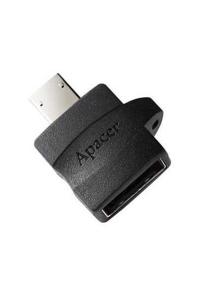 Apacer Adapter USB 2.0 micro USB OTG Apacer black