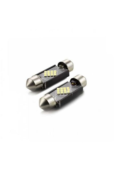 CarGuard Car LED SMD 12V 3W 240lm white SOFIT 36mm C5W 2pcs Canbus set for interior / trunk CarGuard