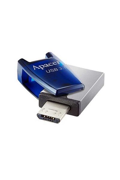 Apacer USB 3.1 flash memory 64GB OTG blue Apacer AH179BE AP64GAH179U-1