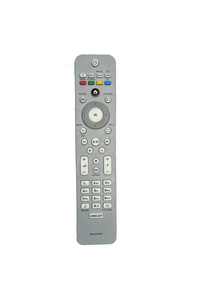 OEM Compatible remote control for Philips TV RM-D1000W, IR code 258 (95)