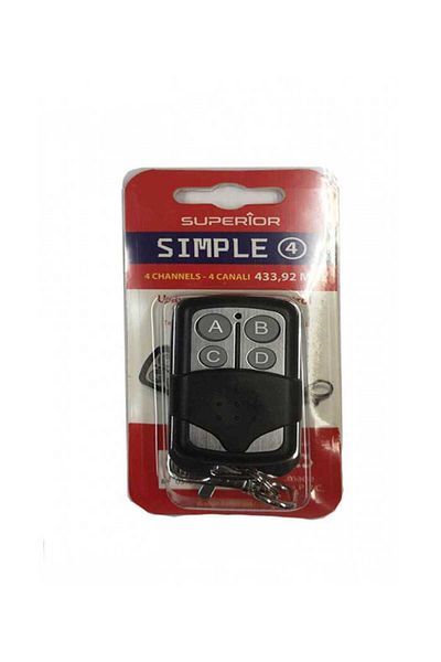 OEM Telecomanda universala porti 433.92MHz 4 canale SUPERIOR SIMPLE 4 (293)