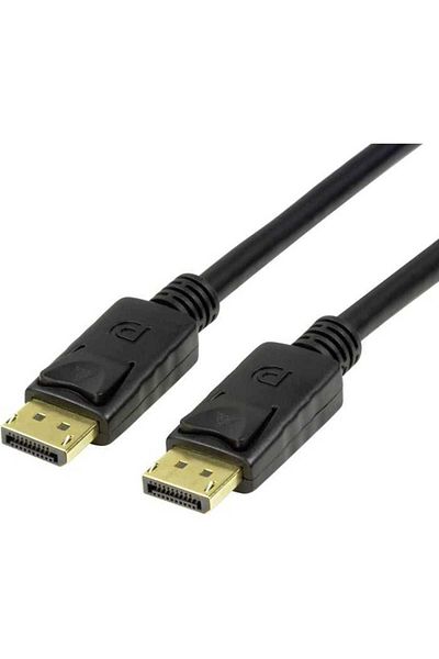 OEM Cable DisplayPort v1.4 DisplayPort male to male 2m 32.4Gbps 8K/60Hz 4K/120Hz LOGILINK CV0120