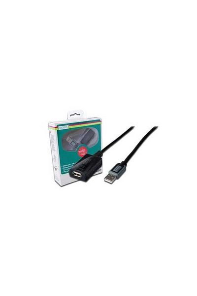 Digitus USB 2.0 A socket - USB A plug repeater 10m DIGITUS DA-73100-1