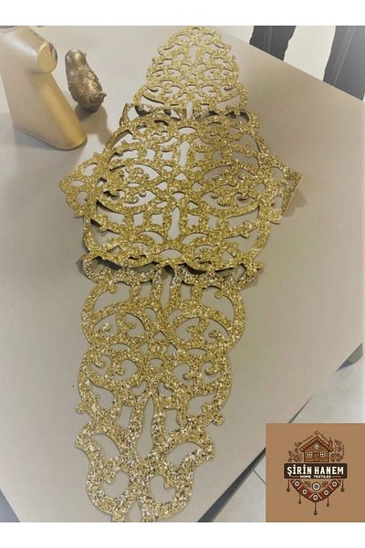 Şirin Hanem Runner, Sparkly Lux/Gold Glitter