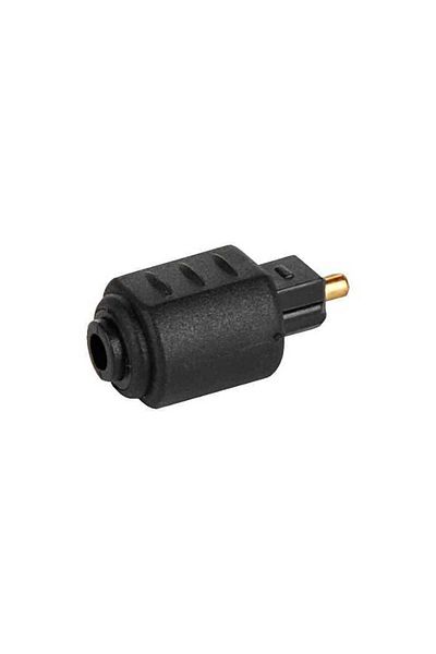 LogiLink Fiber optic connector adapter Toslink plug - Toslink mini optical socket 3.5 mm LOGILINK CA1016