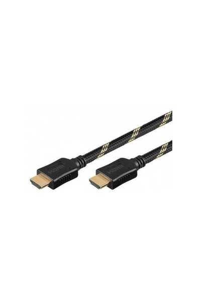goobay Cablu Hdmi 1.5m 2.0v Ethernet 3D manta bumbac