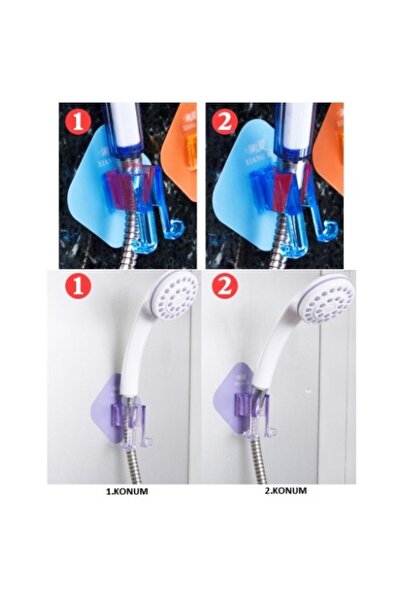 eminonundenal منظم رأس الدش من متجر مون، قطعتان