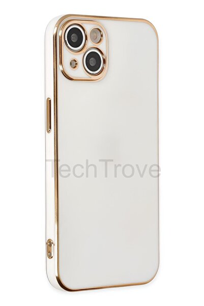 TechTrove İphone 13 Kılıf Parlak Tasarım Kamera Korumalı Ultra Yumuşak Esnek ...