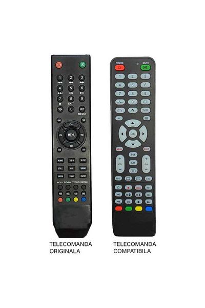 OEM Compatible remote control for Edelstein GutSchneid TV code ER 9467 /MFY 1428 (467)