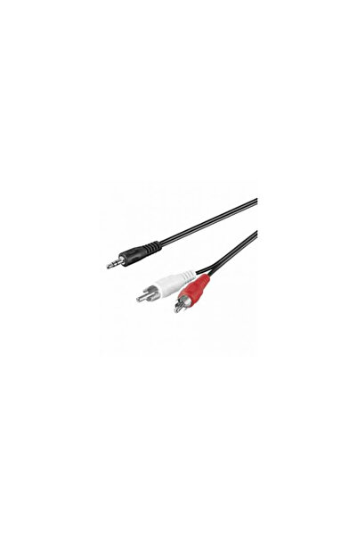 goobay Cablu audio Jack 3.5 mm stereo la 2x RCA tata 10m