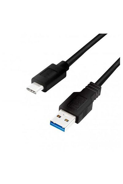 LogiLink Cable USB 3.0 A - USB type C 0.15m black LOGILINK CU0166
