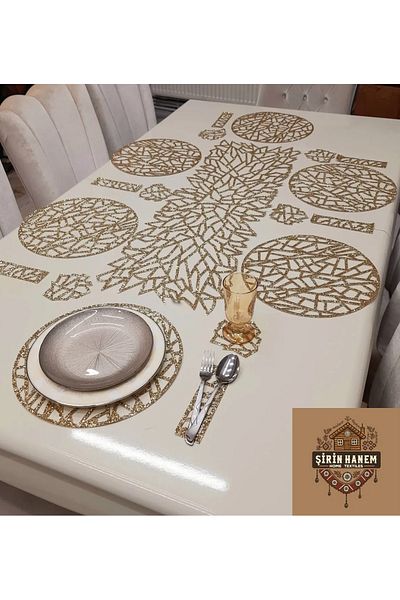 Şirin Hanem Tablecloth Sparkling Presentation Set