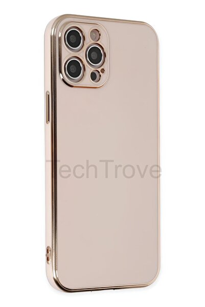 TechTrove İphone 12 Pro Max Kılıf Parlak Tasarım Kamera Korumalı Ultra Yumuşa...