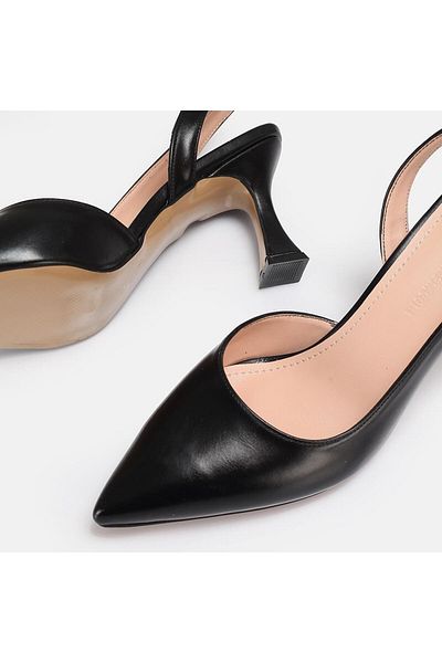 37Numara LARGE NUMBER STILETTO 41-42-43-44- BLACK SKIN