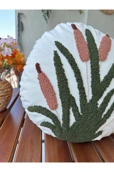 Punch Panch Green Cali Model Filled Round 1 Piece 30cm Bohemian %Handmade