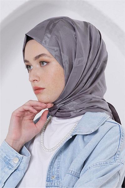 Loryan Floss Jacquard Delta Smoked Shawl