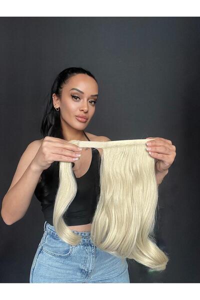 Suzan Peruk At kuyruğu Postiş Bağcıklı En kullanışlı model.AT KUYRUĞU SAÇ MODELİ