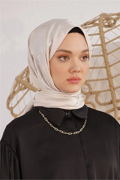 Loryan Floss Jacquard Retro Stone Shawl