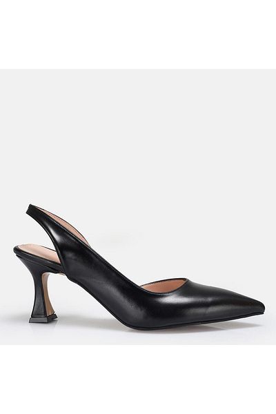 37Numara LARGE NUMBER STILETTO 41-42-43-44- BLACK SKIN