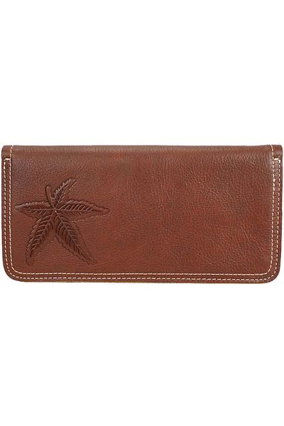 JOLAR. Slim Genuine Leather Wallet For Men With Card Slots Yd-1068-1 Brown
