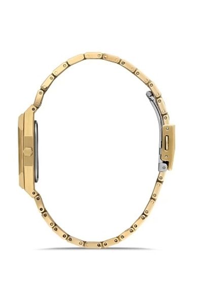 FERRO Yellow Steel Cord Women Wrist Watch Fl21482Awt-B6