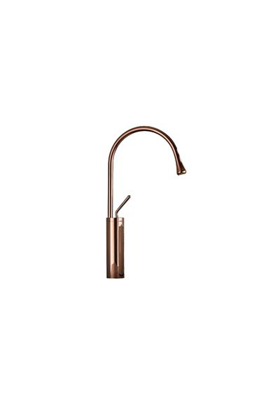 Blackswan Design Bathroom sink faucet, Blackswan, Type M233, rose gold model, size 46 cm