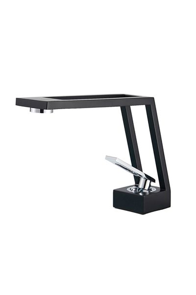 Blackswan Design Baterie chiuveta baie, Blackswan, Tip M26, model negru mat, dimensiune 15 cm