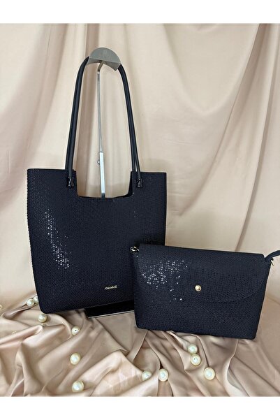 KRISTE BELL PUL PAYETLİ OMUZ VE EL ÇANTASI