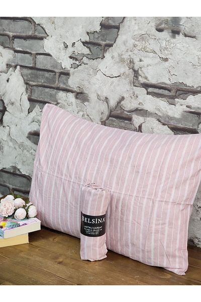 VODDİ Line Pattern |   Single Fitted Sheet Set |   Anti-Sweat Surface |   70% Cotton