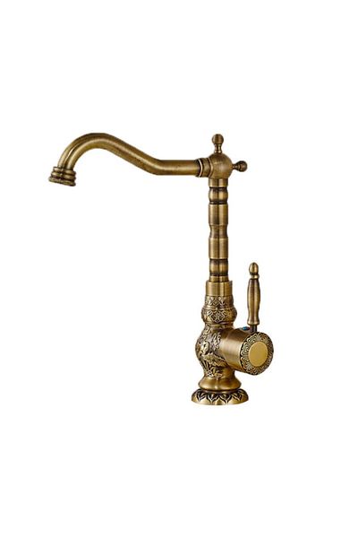 Blackswan Design Baterie chiuveta baie, Blackswan, Tip M38, model bronz antichizat, dimensiune 30.5 cm