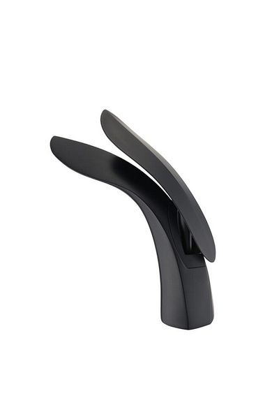Blackswan Design Bathroom sink faucet, Blackswan, Type M89, matte black model, size 20 cm