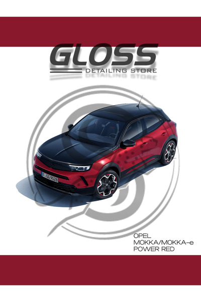 Gloss Detailing Opel Mokka Power Red uyumlu  (Kosmos Kırmızı) EPY - Profesyon...