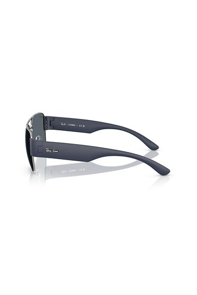 Ray-Ban Ray Ban Unisex Square Sunglasses- Rb 3756 - Lense Size:59mm - Gunmetal