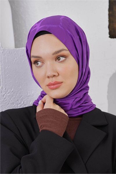 Loryan Scarf Jacquard Shawl - Stone Floss Jacquard Shawl 4312