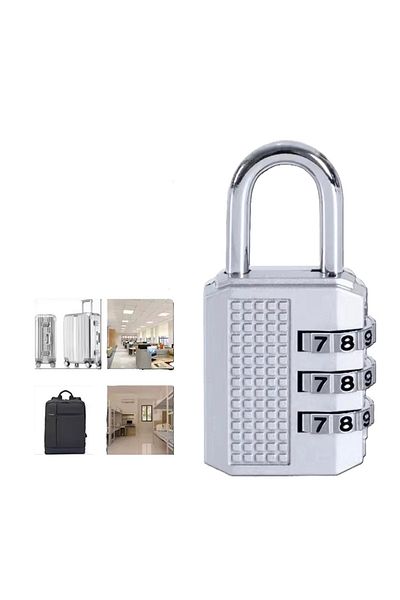 BGA Travel Suitcase Valise Combination Lock Office Cabinet Password Padlock