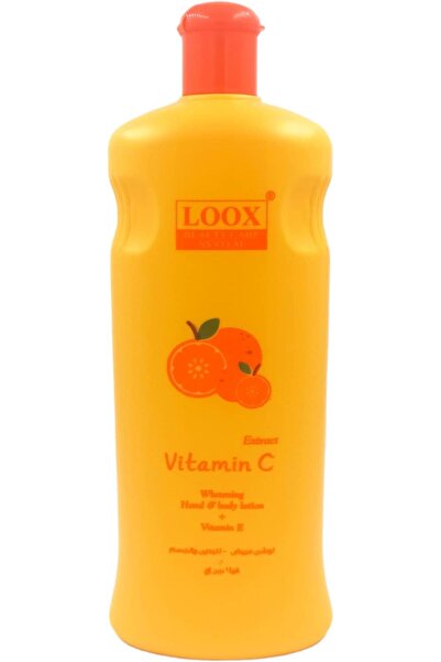 Loox لوشن فيتامين سي لليدين والجسم + فيتامين إي 600 مل