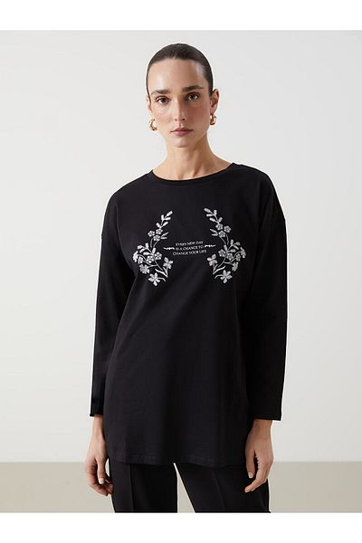 LC Waikiki Γυναικείο τουνίκ με λαιμόκοψη Floral
