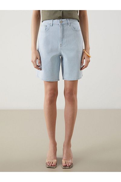 LC Waikiki Standard Fit Women's Jean Shorts