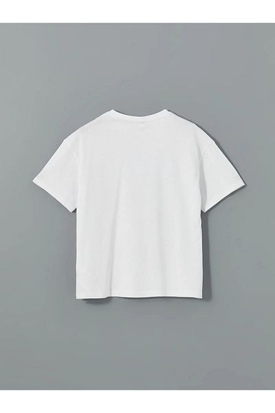LC Waikiki Κοριτσίστικο T-Shirt με λαιμόκοψη